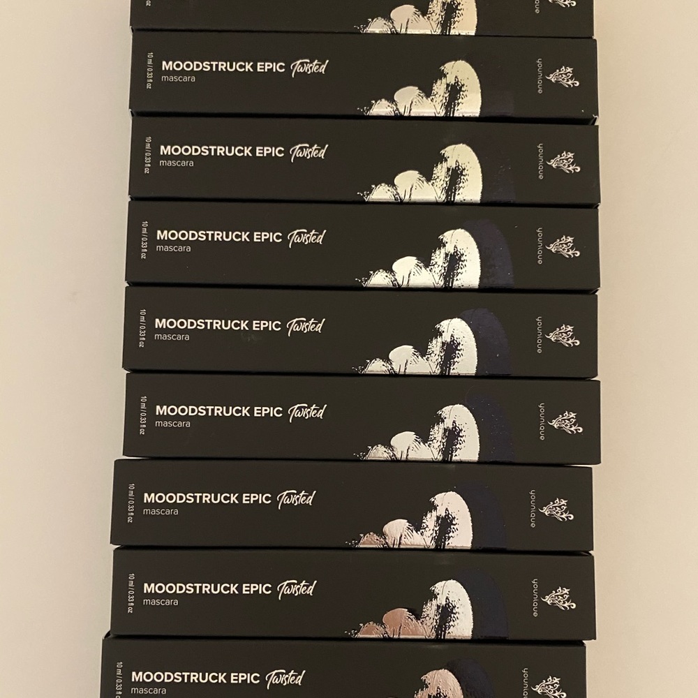 10-pak Younqiue twisted double wand mascara